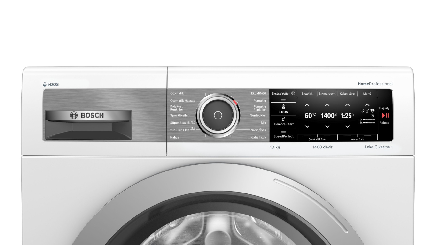 WAX28EH1TR HomeProfessional Çamaşır Makinesi 10 kg 1400 dev./dak.
