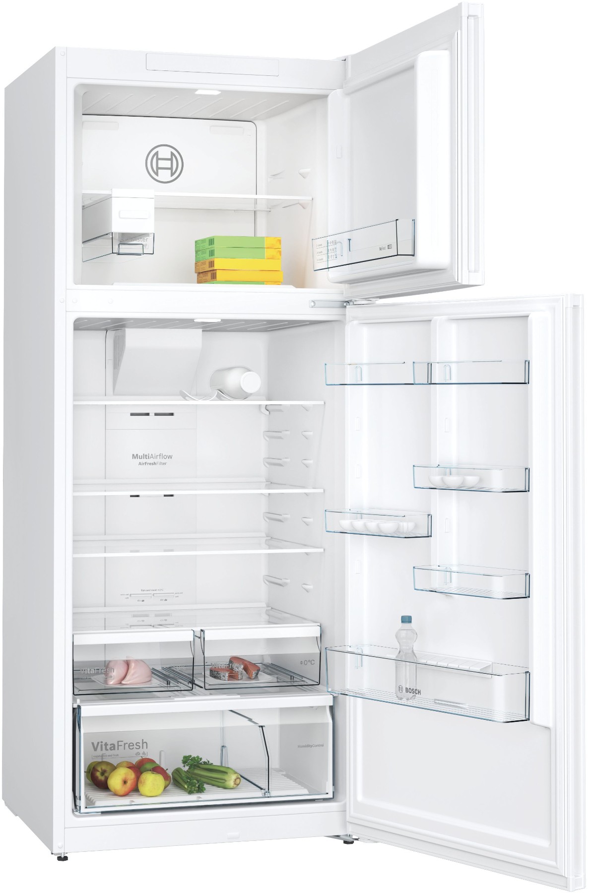 KDN76XWF0N Serie | 4 Üstten Donduruculu Buzdolabı 186 x 75 cm Beyaz