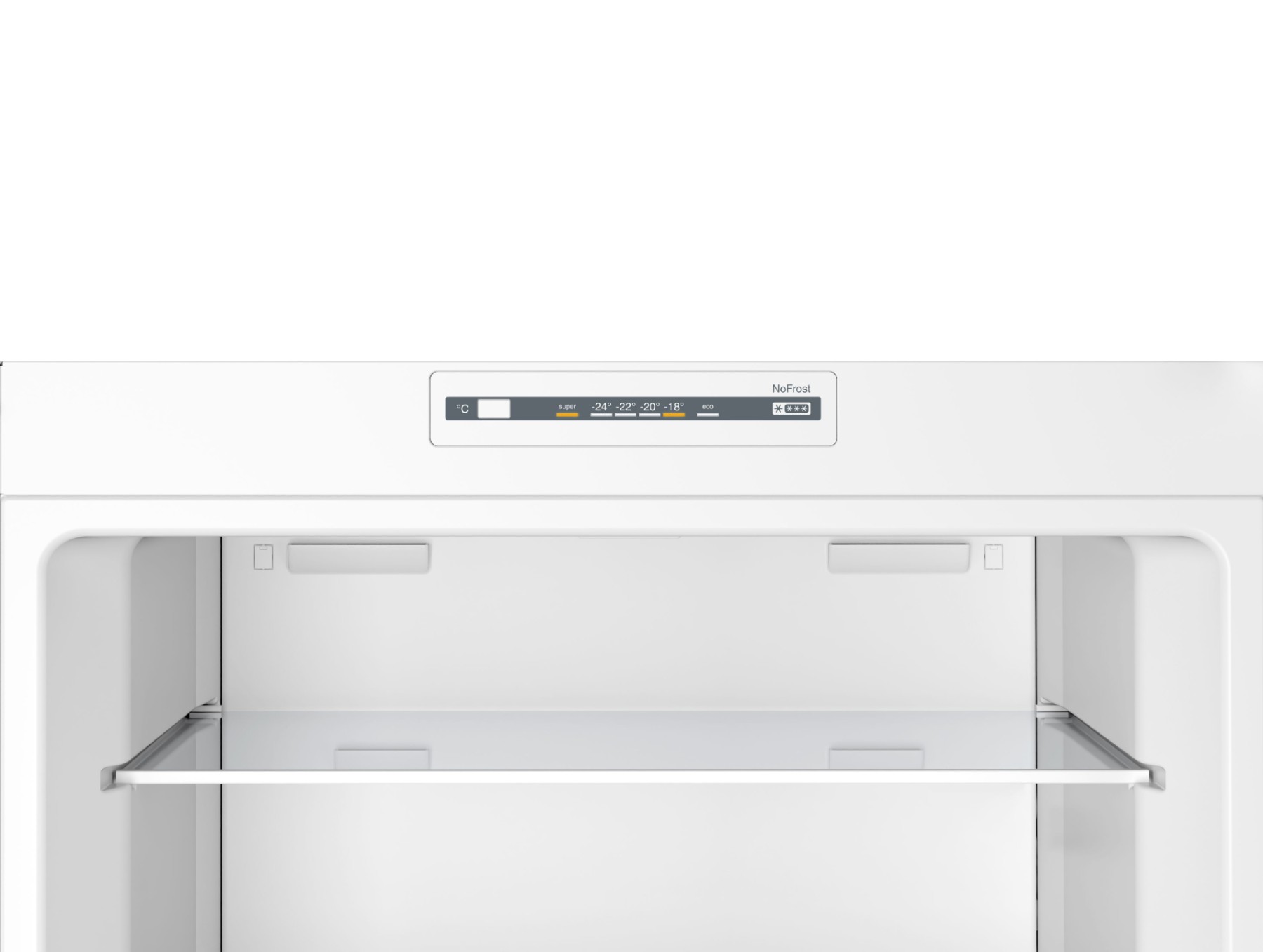 KDN55NLF1N Serie | 4, Üstten Donduruculu Buzdolabı, 186 x 70 cm, Paslanmaz çelik görünüm